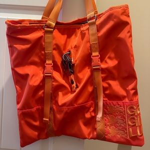 George Gina & LUCY Orange Tote Bag/Purse